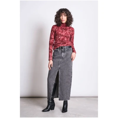 Longsleeve Mio Brushed Rot