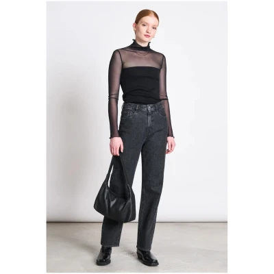 Longsleeve Turtleneck Pluie Schwarz