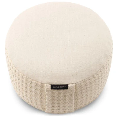 Lotus Design® Meditationskissen Boho Style 14cm, natur