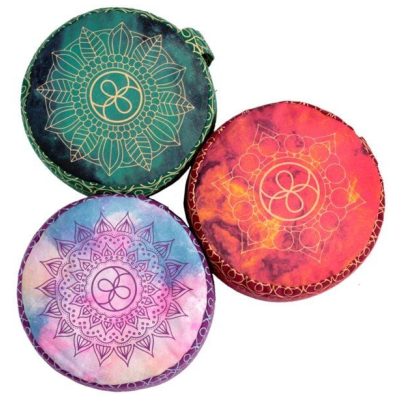 Lotus Design® Meditationskissen CHAKRA-STYLE Lotus Design - Bio-Buchweizenschalen