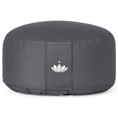 Lotuscrafts Meditationskissen Rund Lotus - Sitzhöhe 15cm - GOTS Zertifiziert