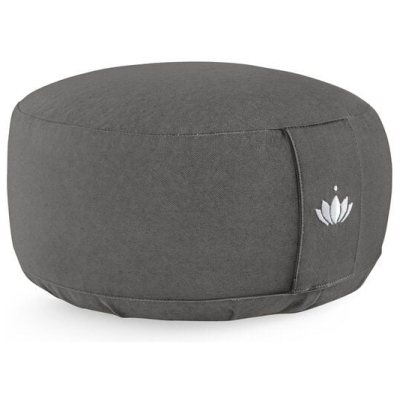 Lotuscrafts Meditationskissen Rund Lotus - Sitzhöhe 15cm - GOTS Zertifiziert