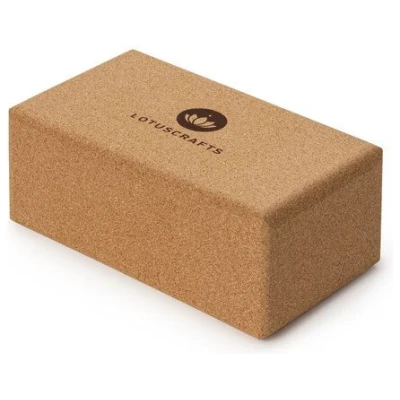 Lotuscrafts Yogablock Kork Supra Grip - ökologisch hergestellt (Standard)