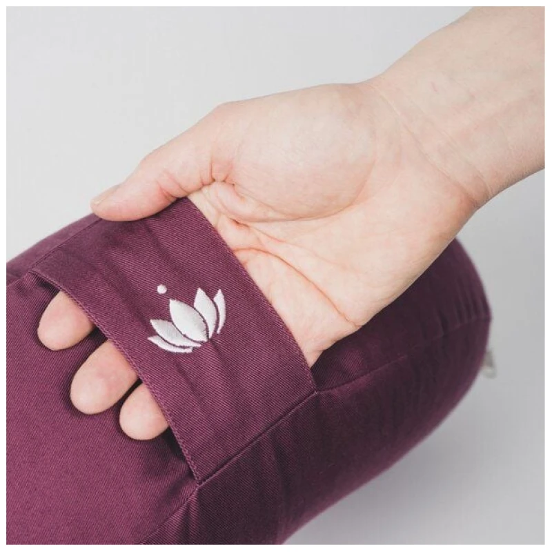 Lotuscrafts Yogakissen Halbmond Shanti - Halbmondkissen - GOTS Zertifiziert