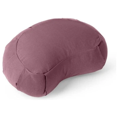 Lotuscrafts Zafu Meditationskissen Halbmond Siddha Sitzhöhe 15cm