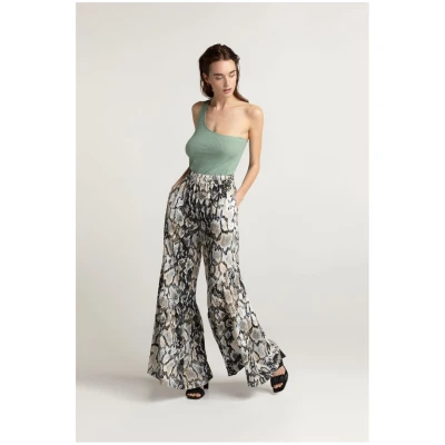 Lovjoi Damen vegan Culotte-Hose Joaline Python