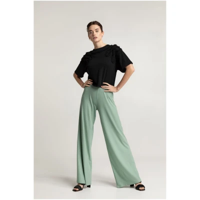 Lovjoi Damen vegan Culotte-Hose Myrinea Grün