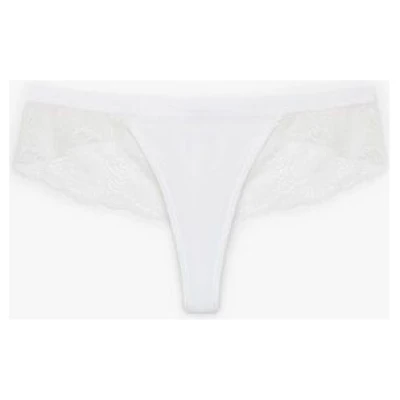 Lovjoi Tanga LUMINOUS MOSS mit filigraner Spitze