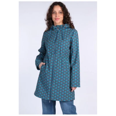 Lykka du Nord Damen Regenjacke aus recyceltem Polyester - Laetitia | Softshellmantel | 3000mm Wassersäule