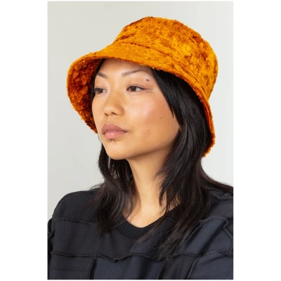 MAHLA Damen vegan Bucket Hat Gebrannte Orange