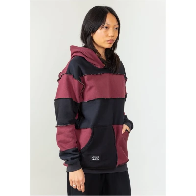 MAHLA Damen vegan Polly Patchwork Hoodie