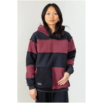 MAHLA Damen vegan Polly Patchwork Hoodie