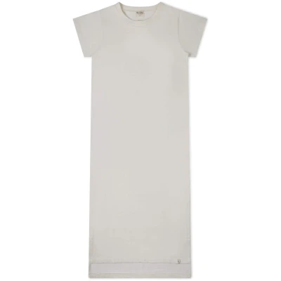 MATONA Damen vegan Tee Dress Chalk