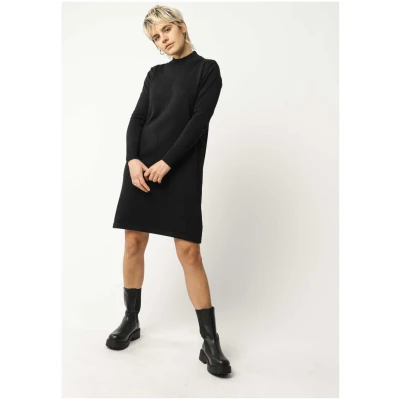 MELA Damen vegan Kleid Harleen Schwarz