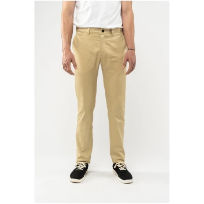 MELA Herren vegan Chinos Pooja Regular Fit Beige
