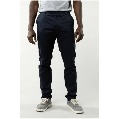 MELA Herren vegan Chinos Pooja Regular Fit Navy