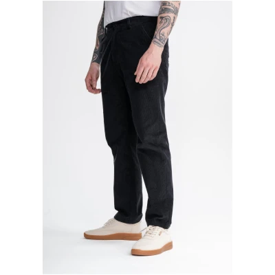MELA Herren vegan Hose Jivin Corduroy Schwarz