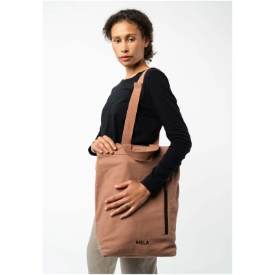 MELA Herren vegan Hybrid-Rucksack Anil Nougat