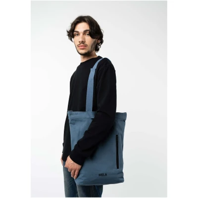 MELA Herren vegan Hybridrucksack Anil Blau