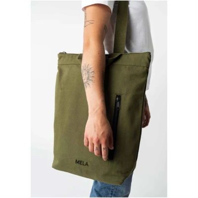 MELA Herren vegan Hybridrucksack Anil Oliv