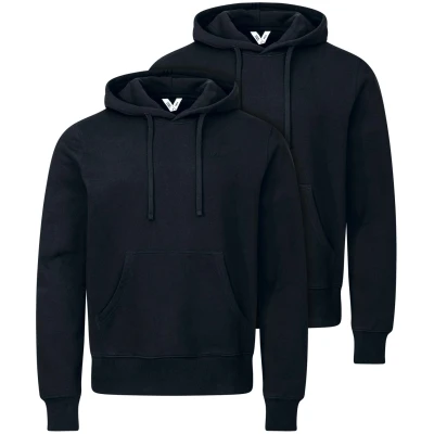 MELA Herren vegan Multipack Hoodie Tican Schwarz