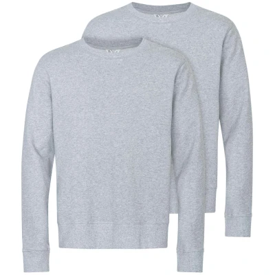 MELA Herren vegan Multipack Sweatshirt Adil Grau