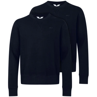 MELA Herren vegan Multipack Sweatshirt Adil Navy