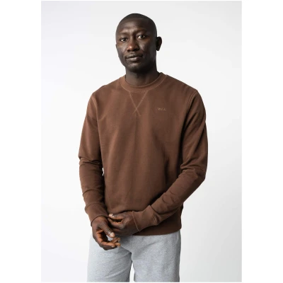 MELA Herren vegan Sweatshirt Adil Braun