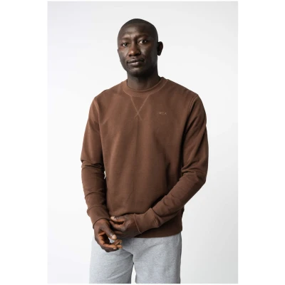 MELA Herren vegan Sweatshirt Adil Braun