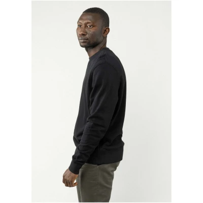 MELA Herren vegan Sweatshirt Adil Schwarz