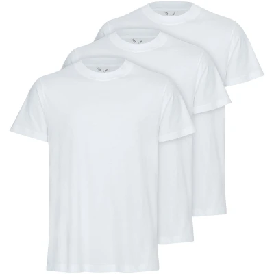 MELA Herren vegan T-Shirt Avan 3er-Pack Weiß