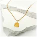 MOANINA Kette Coin Aya - 925 Silber/18k Gold Vermeil - 3 Längen