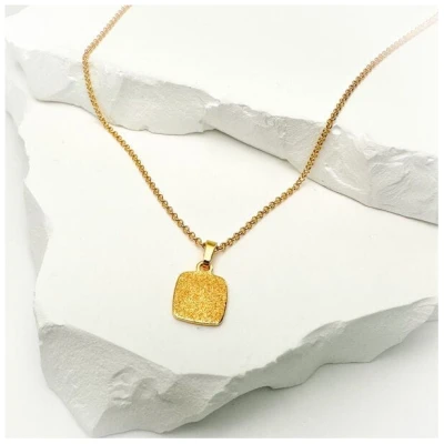 MOANINA Kette Coin Aya - 925 Silber/18k Gold Vermeil - 3 Längen