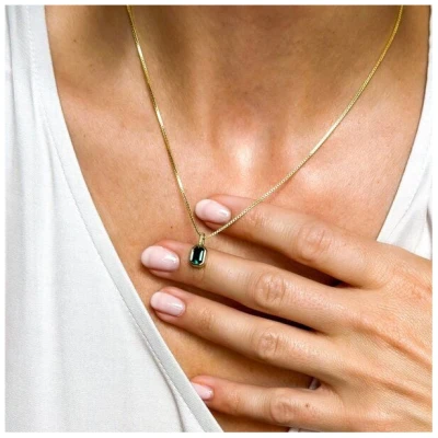MOANINA Kette Esmeraldia · 8k Echtgold