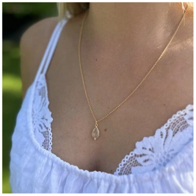 MOANINA Kette Lacona - 925 Silber/18k Gold Vermeil - 3 Längen