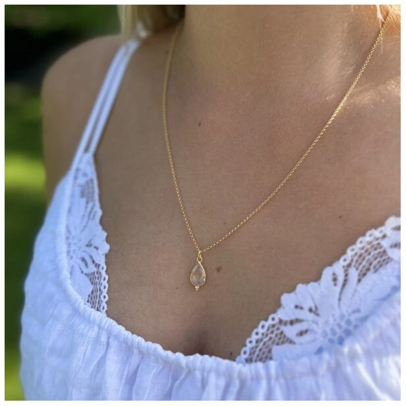 MOANINA Kette Lacona - 925 Silber/18k Gold Vermeil - 3 Längen
