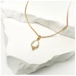 MOANINA Kette Lacona - 925 Silber/18k Gold Vermeil - 3 Längen