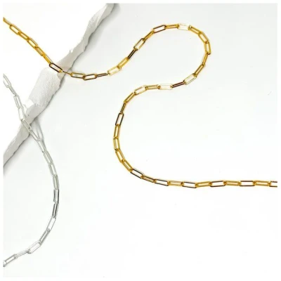 MOANINA Kette Ponza - 925 Silber/18k Gold Vermeil
