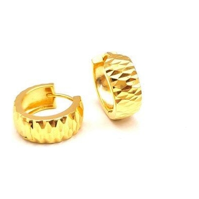 MOANINA Ohrringe Hoops Camila - 925 Silber/18k Gold Vermeil