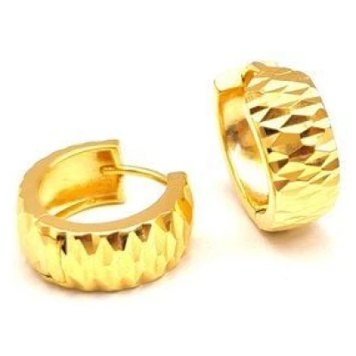 MOANINA Ohrringe Hoops Camila - 925 Silber/18k Gold Vermeil