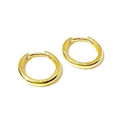 MOANINA Ohrringe Hoops Isabella - 925 Silber/18k Gold Vermeil