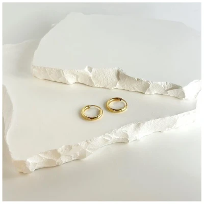 MOANINA Ohrringe Hoops Isabella · 14k Echtgold