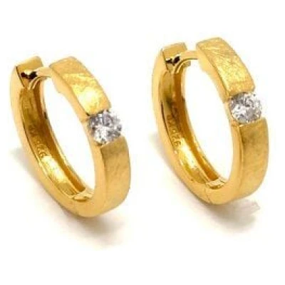 MOANINA Ohrringe Loano Hoops - 925 Silber/18k Gold Vermeil