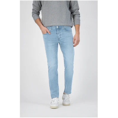MUD Jeans Herren vegan Jeans Schlanker Rick Sunny Stone Blau