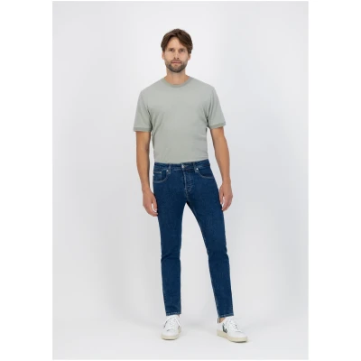 MUD Jeans Herren vegan Jeans Slim Rick Stone Indigo