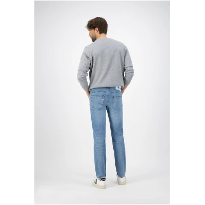 MUD Jeans Herren vegan Jeans Slimer Rick Blau