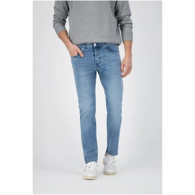 MUD Jeans Herren vegan Jeans Slimer Rick Blau