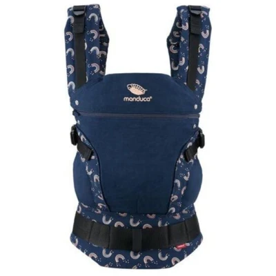 Manduca® XT Cotton Babytrage Limited RainbowNight und RainbowDay Bio-Baumwolle