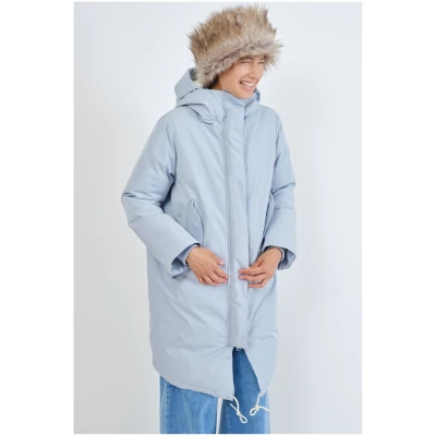 Mantel Albury Blau