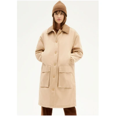Mantel Filomena Trash Beige